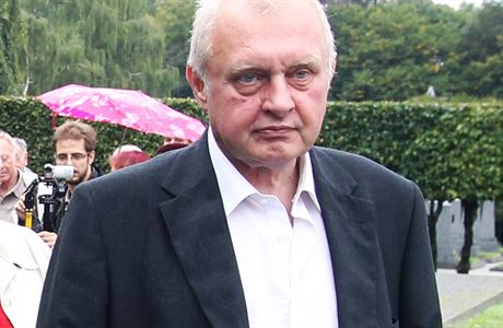 Miloslav Ransdorf v srpnu 2014 bhem praského pipomenutí 70. výroí...