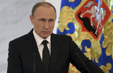 Vladimir Putin podává výroní zprávu o stavu Ruské federace.