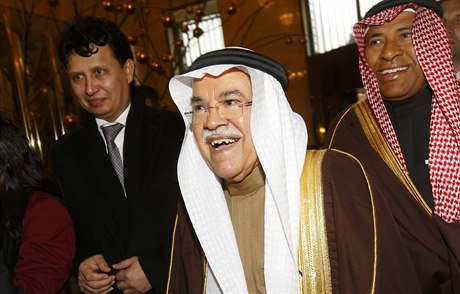 Saudskoarabský ministr al-Naimi ve Vídni.