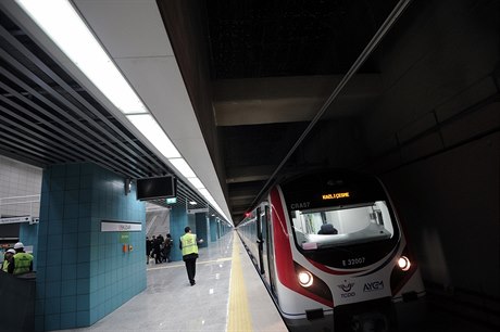 Podmoský elezniní tunel v Istanbulu.