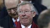 Sir Alex Ferguson sleduje sv bval svence z Manchesteru United v utkn s...