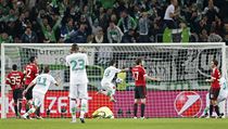 Wolfsburg zsluhou Vieirinhy ot zpas s Manchesterem United.