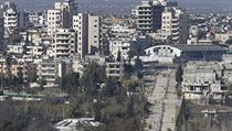 Vjezd do tvrti Vir v Homsu.