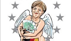 Angela Merkelová zcela jist s dobrými a humanitárními úmysly vyjádila...