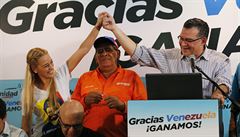 �Díky, Venezuelo!� Lilian Tintori, man�elka re�imem v�zn�ného opozi�ního...