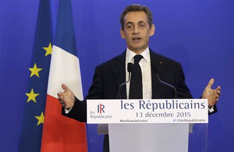 Nicolas Sarkozy, vdce Republikn mluv o vsledcch voleb