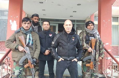 Daniel Landa ped afghánským úadem vlády v Kábulu
