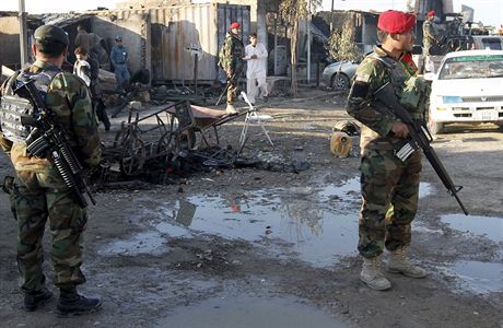 Vojáci v Kandaháru.