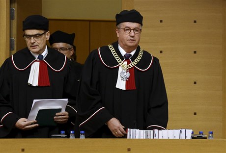 Soudci polského ústavního tribunálu.