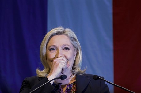 Marine Le Penová, éfka Národní Fronty a kandidátka pro region...