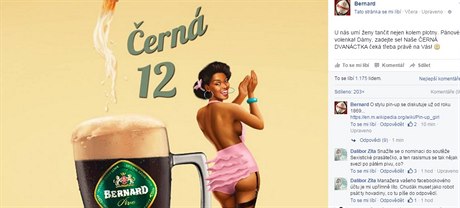 U nás ženy tančí nejen kolem plotny, píše pivovar Bernard v reklamě. Sklidil...