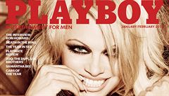 Vychází poslední Playboy s nahými ženami. Ňadra odhalila Pamela Andersonová