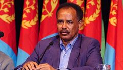 Isaias Afewerki, eritrejský prezident.