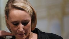 Marion Marechal-Le Penová bhem projevu po vyhláení volebních výsledk v...