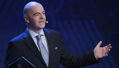 Generální sekretá UEFA Gianni Infantino.