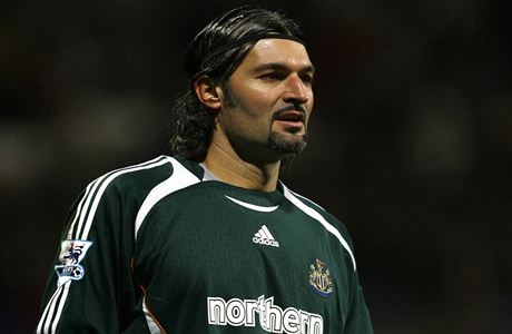 Pavel Srnek v dresu Newcastlu v roce 2006.