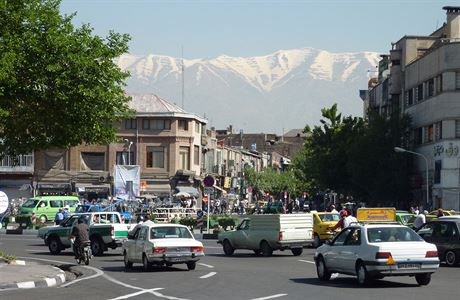 Hlavní msto Íránu Teherán.