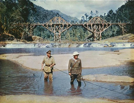 Z oscarového filmu Most pes eku Kwai (1957)