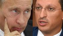 Vladimir Putin a Kirill amalov.