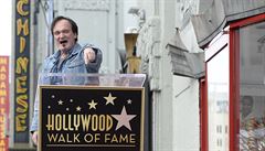 Tarantino má vlastní hvězdu na hollywoodském chodníku slávy