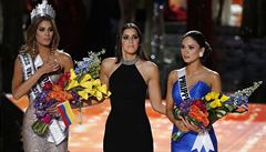 "Cítím se stran," ekl pak moderátor Steve Harvey. Nová Miss Universe...