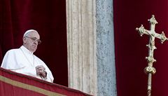 Papež František při tradičním Urbi et Orbi odsoudil teroristické akce