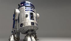 R2-D2, robot, který se objevuje ve vech sedmi dílech ságy Star Wars.
