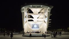 Muzeum zítka navrhl panlský architekt Santiago Calatrava.