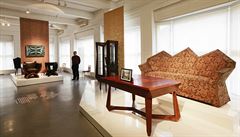 Expozice �eského kubismu. D�m U �erné Matky Bo�í.