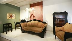 Expozice �eského kubismu. D�m U �erné Matky Bo�í.