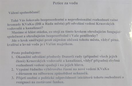 Signate petice rozlilo, e dozor rada na konci roku odvolala veden firmy...