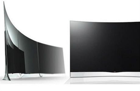 Zakivená OLED televize od LG