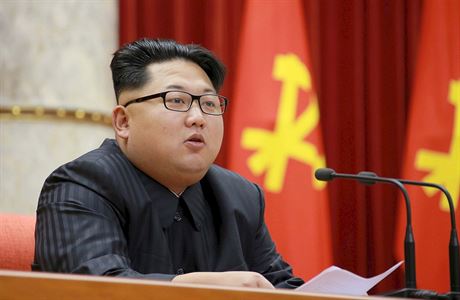 Kim ong-un hovoí k sevekorejskému národu (ilustraní snímek).