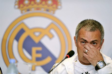 José Mourinho jet v dob, kdy vedl Real Madrid.