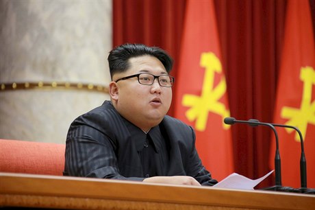 Kim ong-un hovoí k sevekorejskému národu (ilustraní snímek).