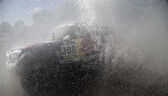 Nasser Al-Attiyah s vozem Mini na Rally Dakar