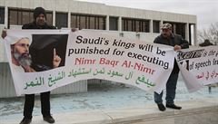 Saúdtí králové budou potrestáni za popravu Nimra Bákira Nimra. Demonstrace...