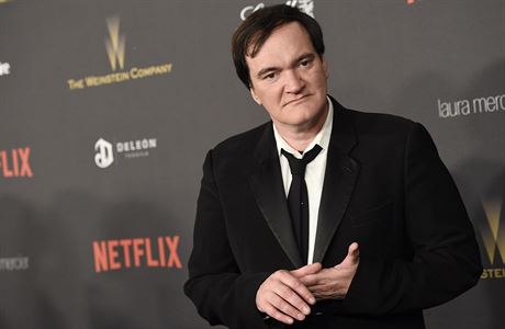 Quentin Tarantino na Zlatch glbech.