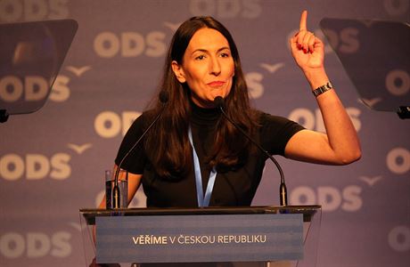 Místopedsedkyn ODS Alexandra Udenija.