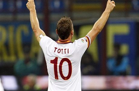 Fotbalista AS ím Francesco Totti.