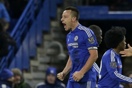 John Terry se raduje z vyrovnávacího gólu