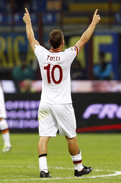 Fotbalista AS ím Francesco Totti.