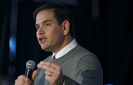 Marco Rubio se o post éfa Bílého domu uchází za Republikánskou stranu.