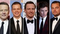 Bryan Cranston, Matt Damon, Michael Fassbender, Eddie Redmayne a Leonardo...