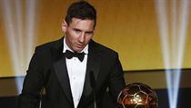 Lionel Messi se Zlatm mem pro rok 2015