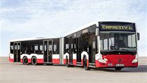 Autobus Mercedes-Benz CapaCity L m 21 metr a pojme a 191 cestujcch.