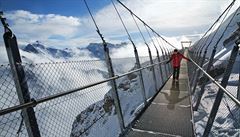 Visutý most na Jungfrau