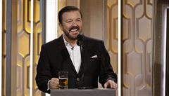 Ricky Gervais nemohl na události chybt.
