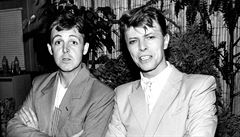 David Bowie a Paul McCartney, 80. léta.