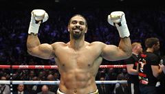 David Haye se raduje z vítzného návratu mezi provazy